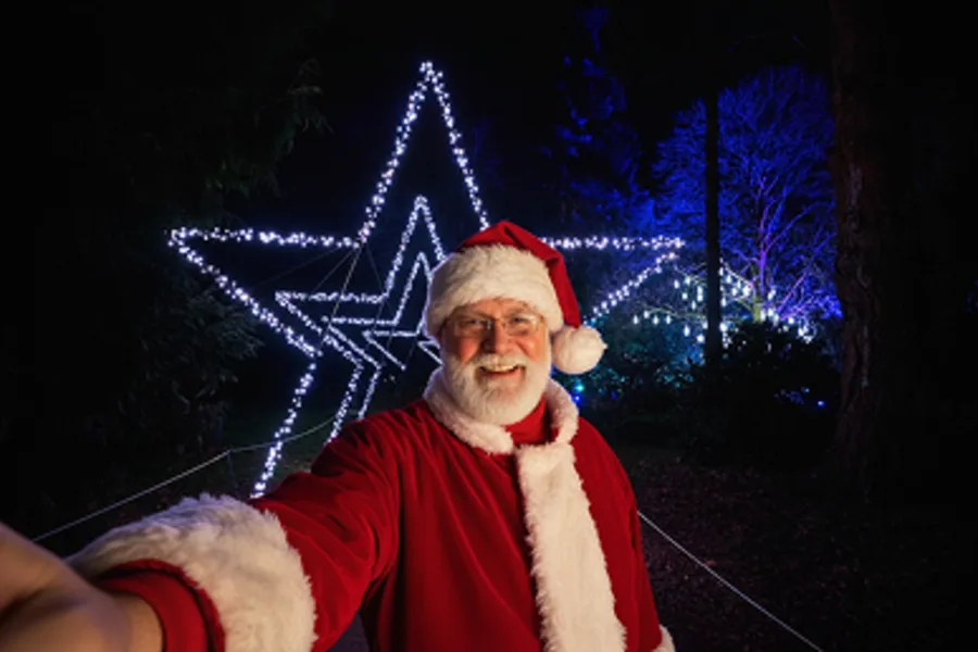 Meet Santa in a Magical Setting